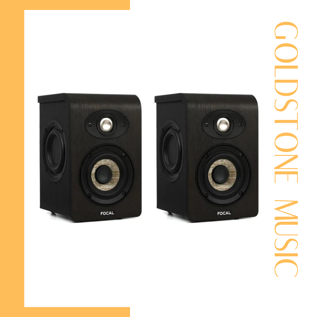 SHAPE 40 (2-way Powered Studio Monitors with 4 Flax Cone Woofer, 1 M-profile)