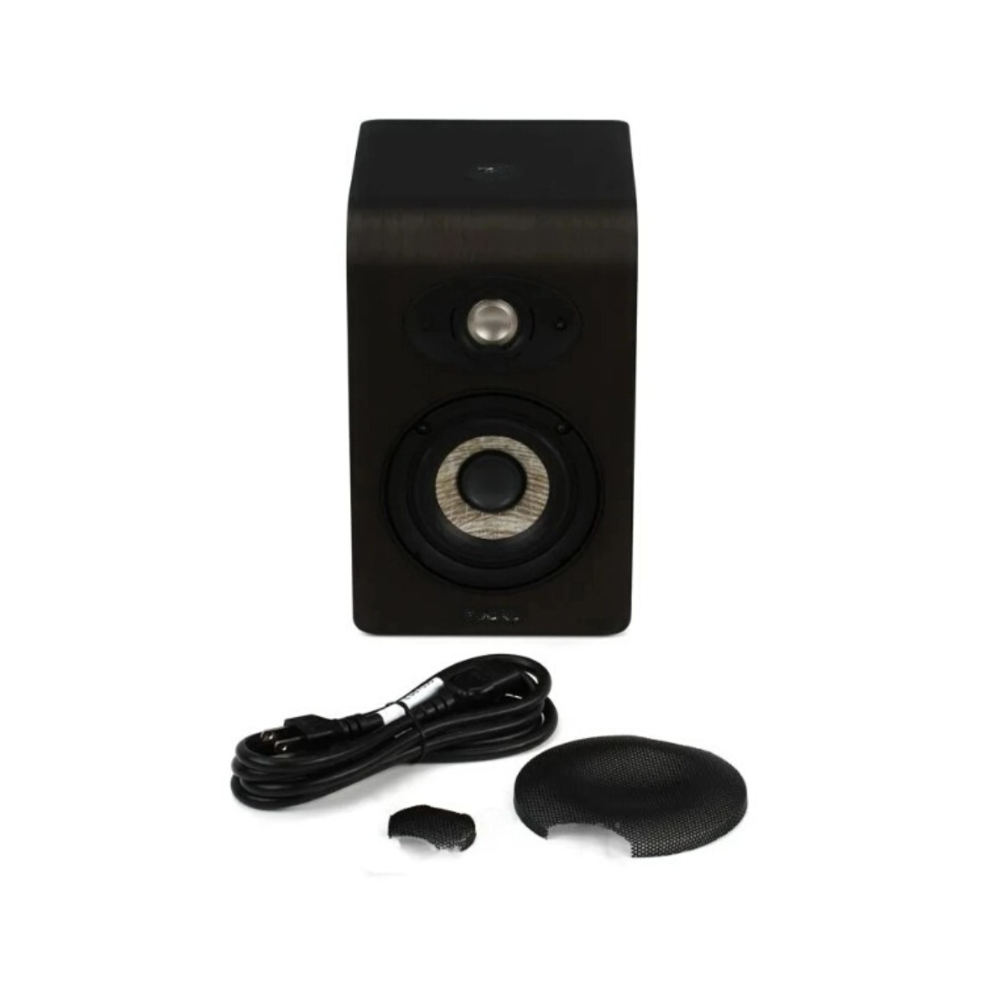 SHAPE 40 (2-way Powered Studio Monitors with 4 Flax Cone Woofer, 1 M-profile)